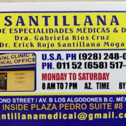 Clínica Dental & Medica Santillana Los Algodones México