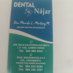 Dentista Dental Nájar . Dra. Marcela Martinez
