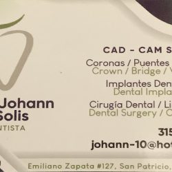 Dr. Johann Duarte Solis Dental Center Melaque