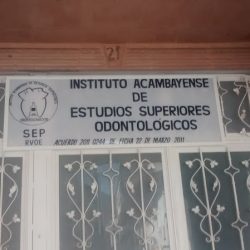 Instituto Acambayense De Estudios Superiores Odontológicos